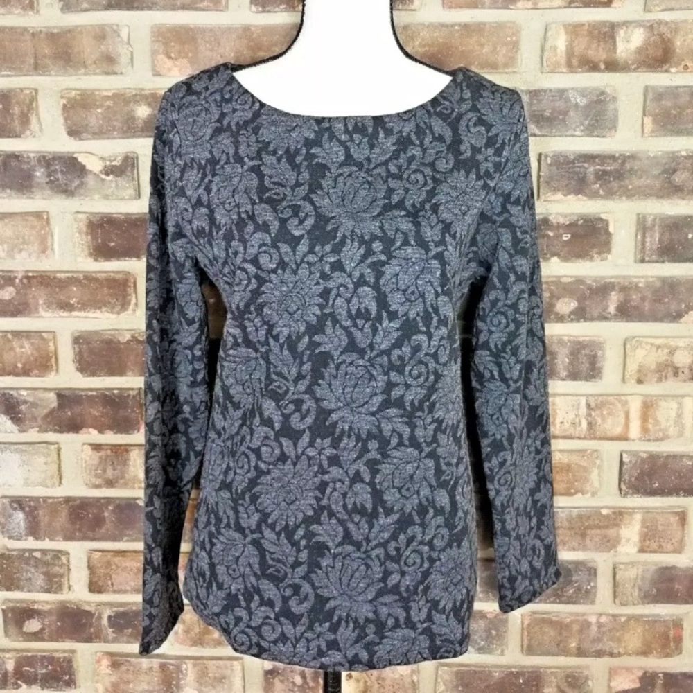 Talbots Women's  Sweater Button Down back